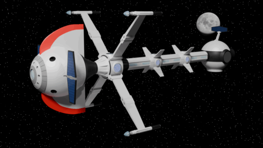Cyberlab cpt flam - Modélisation 3D - Style dessin animé - Blender 3D