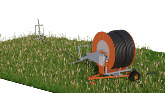 enrouleur agricole 3D