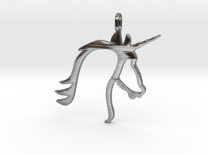 Pendentif licorne