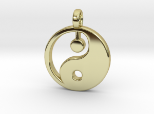 Yin yang pendentif
