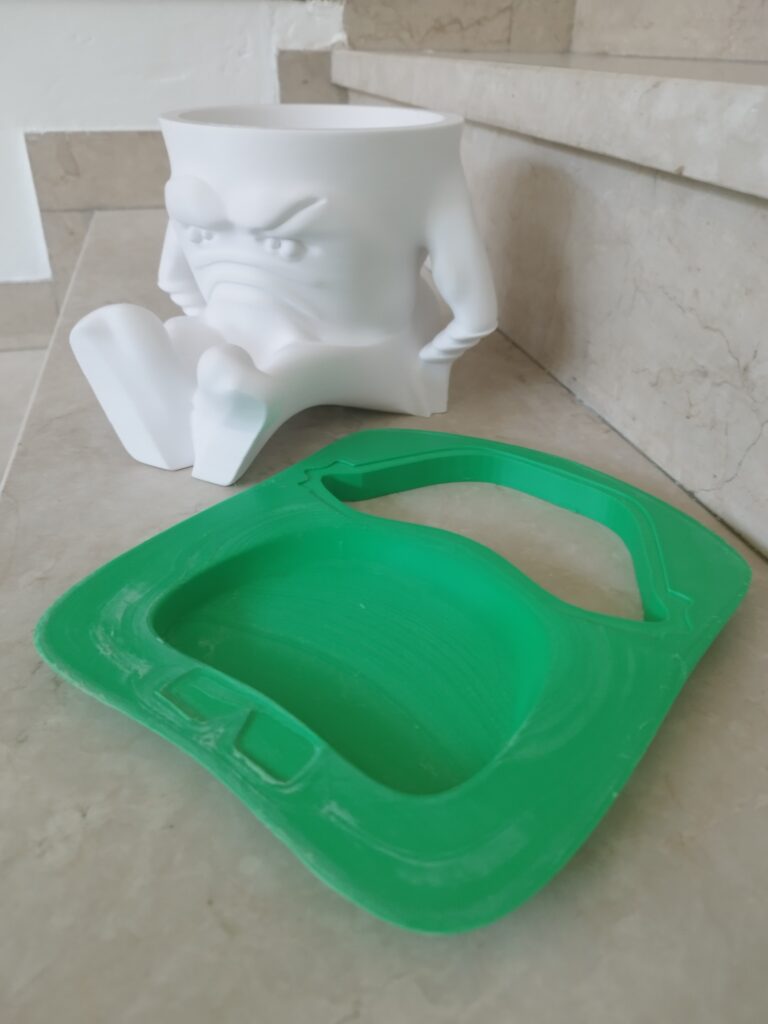 Pot et base 3D impression