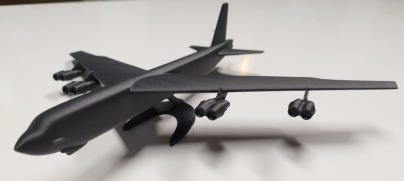 maquette B52 impression 3D