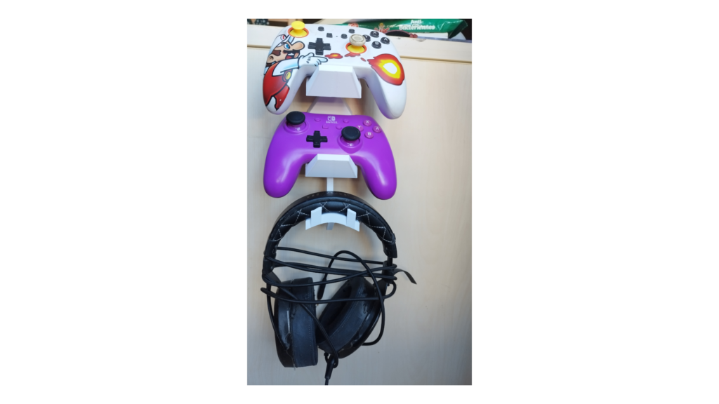 support casque et manettes impression 3D